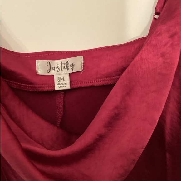 NWT Justify Size M‎ Dress Raspberry - Picture 3 of 5